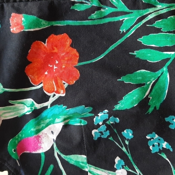 Kate Spade Jardin Poplin Peplum top extra small - Picture 6 of 10